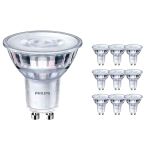 Lot 10x Philips Corepro LED Spot GU10 PAR16 3W 230lm 36D - 830 Blanc Chaud | Dimmable - Équivalent 35W