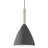 DFTP by Nordlux Pure 20 Suspension Luminaire Métal et Bois Gris | Convient pour E27
