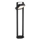 Nordlux Saulio Lampadaire extérieur Aluminium Noir 4.45W 370lm - 830 Blanc Chaud | IP44 - Solar