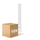 Lot 10x PL-S LED 6W - 827 Blanc Très Chaud | 4 Broches - Remplacement 11W