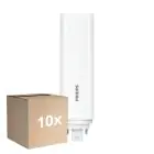 Lot 10x Philips CorePro PL-T LED Ampoule HF 18.5W - 830 Blanc Chaud | 4 Broches - Remplacement 42W