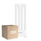Lot 10x Ledvance DULUX-F LED 12W - 840 Blanc Froid | 4 Broches - Remplacement 24W