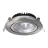 LED Inclinable Spot Argent Ronde 6W 550lm 60D - 927 Blanc Très Chaud | 85mm - IP54 - Dimmable - Meilleur Rendu De Couleur